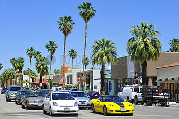 USA. California. The main street of Palm Springs.