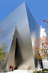 VEREINIGTE STAATEN VON AMERIKA. Kalifornien. Los Angeles. Stadt in der Stadt. Musik Zentrum. Die Walt Disney Concert Hall wurde 2003 vom Architekten Frank Gehry gebaut.