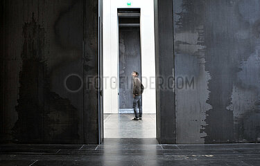 FRANCE. AVEYRON (12) RODEZ  MUSEUM SOULAGES. SHOWROOM. THE APRIL 11  2014