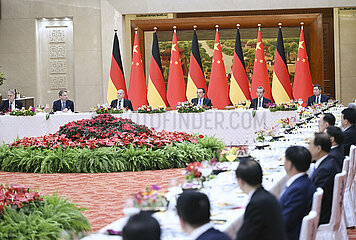China-Beijing-Li Keqiang-Germany-Meeting (CN)
