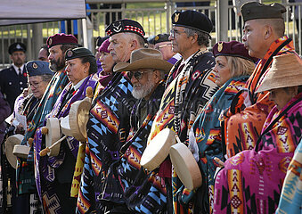 Kanada-Vancouver-National Indigenous Veterans Day