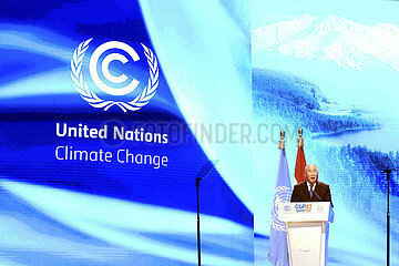 Ägypten-Sharm El-sheikh-unfccc-cop27-Klima-Implementierung Summit-China-Xie Zhenhua