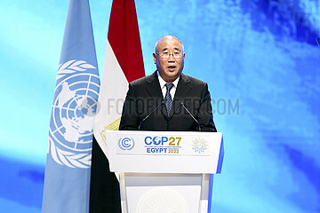 Ägypten-Sharm El-sheikh-unfccc-cop27-Klima-Implementierung Summit-China-Xie Zhenhua
