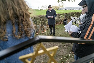 Gedenkveranstaltung am jüdischen Friedhof Wadersloh