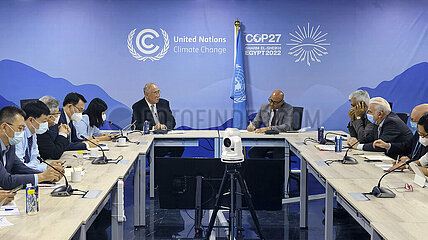 EGYPT-SHARM EL-SHEIKH-COP27-CHINESE DELEGATION-UNFCCC-MEETING