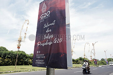 Indonesien-Bali-G20-Gipfelvorbereitungen