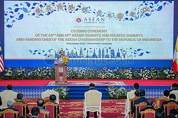 CAMBODIA-PHNOM PENH-ASEAN-SUMMITS-CONCLUSION
