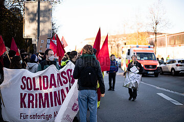 Protest gegen das PAG und die Präventionshaft in München