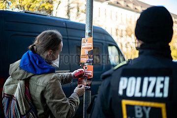 Protest gegen das PAG und die Präventionshaft in München