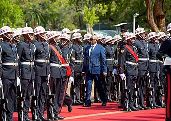 Botswana-Gaborone-Präsident der Nation Adresse