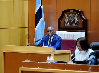Botswana-Gaborone-Präsident der Nation Adresse