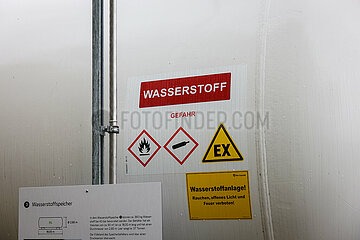 Wasserstoff im Erdgasnetz  Westnetz  Holzwickede  Nordrhein-Westfalen  Deutschland