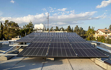 CYPRUS-NICOSIA-SURGING ENERGY BILLS-SOLAR PANELS