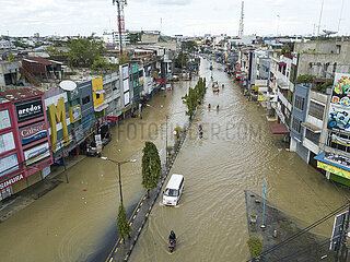 Indonesien-Medan-Floods