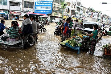 Indonesien-Medan-Floods