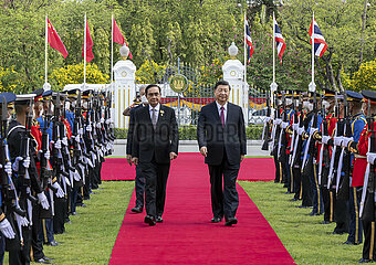 Thailand-Bangkok-Xi Jinping-Prayut-Talks