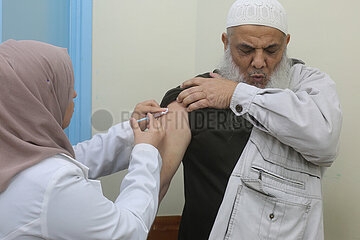 Midost-Gaza-Rafah-Flu-Impfstoff