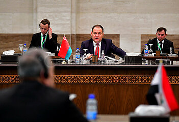 Syrien-Damaskus-PM-Belarus-PM-Meeting