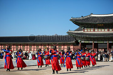 SOUTH KOREA-SEOUL-GYEONGBOKGUNG PALACE