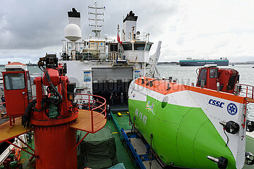 NEW ZEALAND-CHINA-SCIENTISTS-KERMADEC TRENCH-EXPEDITION
