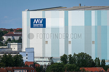 Baudock  MV Werften Wismar  Wismar  Mecklenburg-Vorpommern  Deutschland