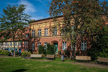 St. Johanniskloster  Altstadt  Stralsund  Mecklenburg-Vorpommern  Deutschland