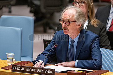 Unsicherheit Council-Meeting-Syrien