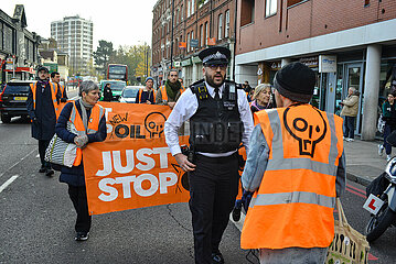 Just Stop Oil Protest in London