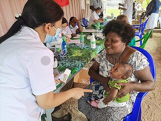 SOLOMON ISLANDS-GIZO-CHINESE MEDICAL TEAM-FREE SERVICE