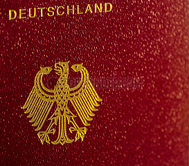 Deutschland  Bremen - deutscher biometrischer Reisepass