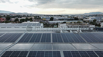 Griechenland-Athen-Business-Photovoltaik