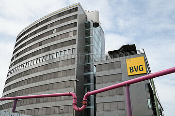 Berlin  Deutschland  Hauptsitz BVG Kundenzentrum an der Holzmarktstrasse im Bezirk Mitte