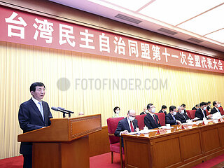 China-Beijing-Wang Huning-Taiwan demokratische Selbstverwaltung League (CN)