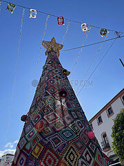 Weihnachtsdekoration in Andalusien