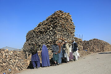 Afghanistan-Kabul-Armut-Winter