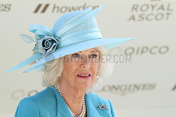 Royal Ascot  Portrait of HRH Camilla  Duchess of Cornwall