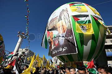 Midost-Ramallah-Fatah-Jubilars-Rally
