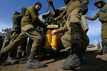 Midost-Golan Heights-Syria-Border-Israeli-Armee