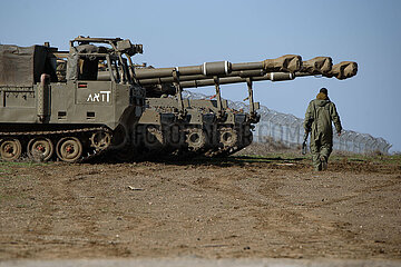 Midost-Golan Heights-Syria-Border-Israeli-Armee