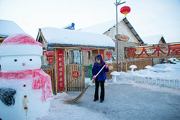 China-Heilongjiang-Mohe-Winter-Tourismus (CN)