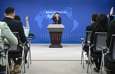 CHINA-BEIJING-State Council-Taiwan Affairs Office-Press Conference (CN)