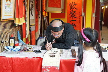 Vietnam-hanoi-Spring-Kalligraphie Festival