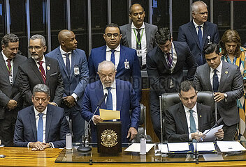 Amtseinfuehrung von Lula