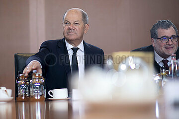 Olaf Scholz  Wolfgang Schmidt  cabinet meeting