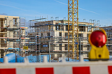 Wohnungsbau  Neubauprojekt  Bedburg  Nordrhein-Westfalen  Deutschland