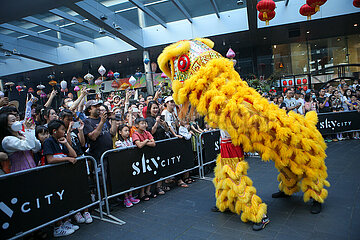 Neuseeland-Auckland-chinesisches Neujahrs-Celebration