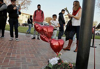 U.S.-LOS ANGELES-MONTEREY PARK-MASS SHOOTING-MOURNING