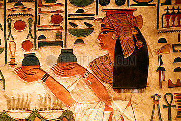 EGYPT-LUXOR-VALLEY OF QUEENS-NEFERTARI-TOMB