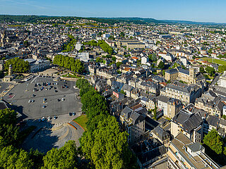 France  Correze (19) Brive-la-Gaillarde  Aerial view