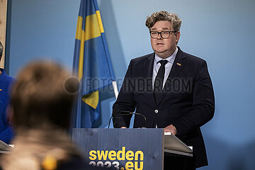 SWEDEN-STOCKHOLM-EU-JUSTICE AND HOME AFFAIRS MINISTERS- MEETING-PRESS CONFERENCE